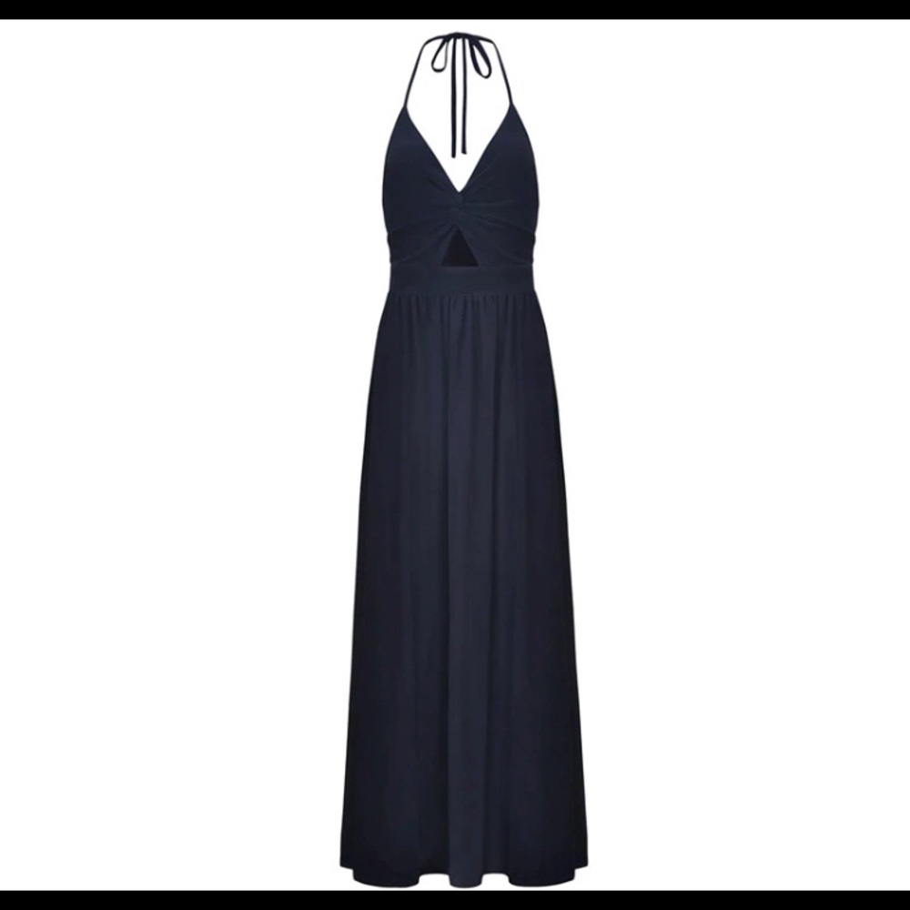 HALTER  MAXI DRESS - Picture 3 of 7